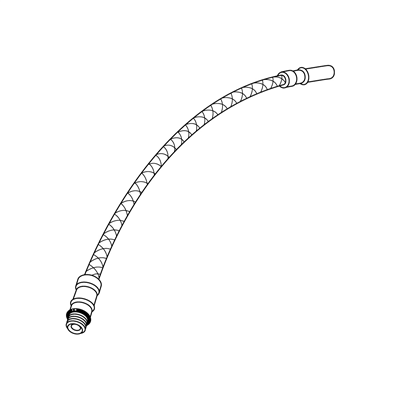 VA ANSL.RÖR M 10X1 SOFTP 400MM